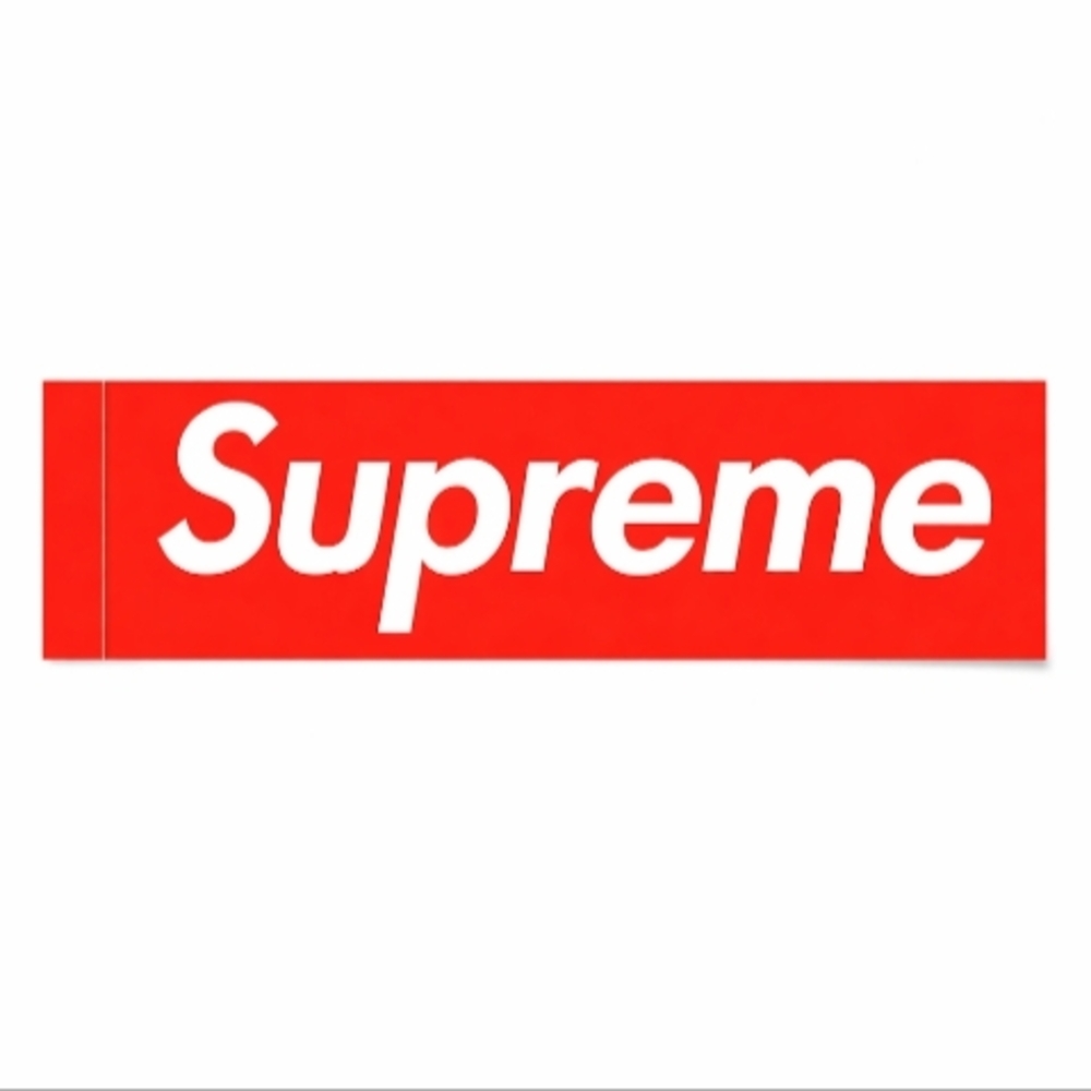 Supreme Red Logo Sticker - Picture 1 of 2